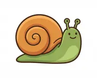 slow snail